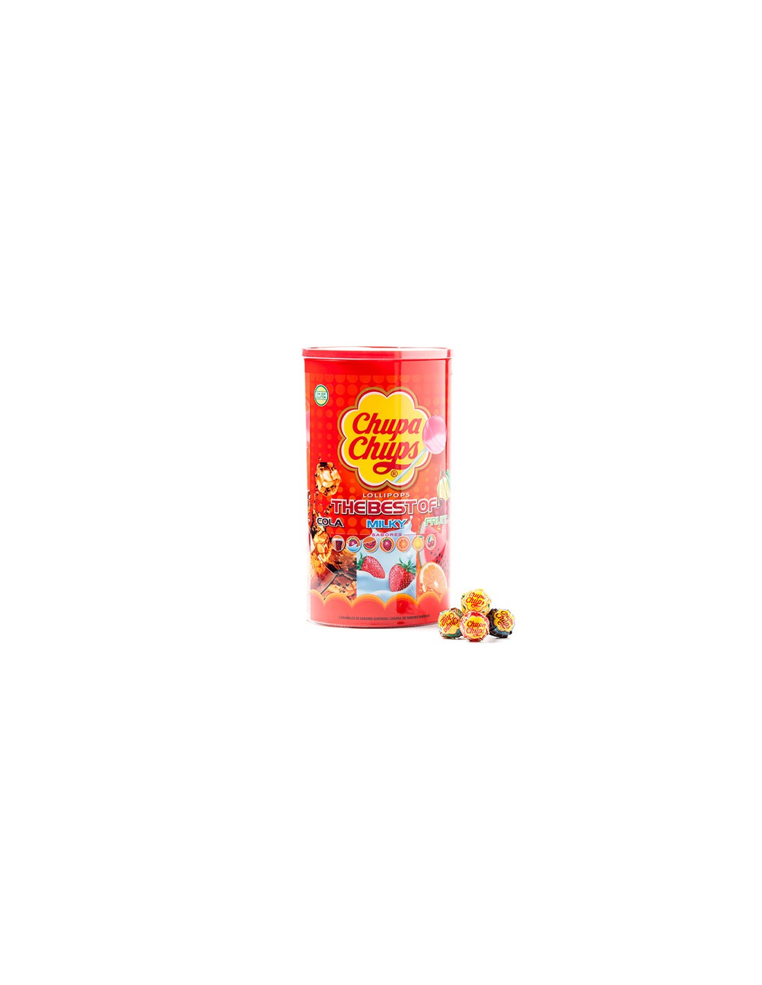 CHUPA/TUBO CHUPA CHUPS 100 UND. C/6