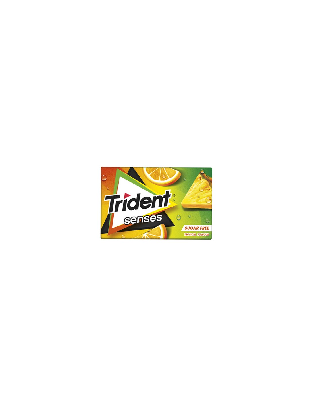 CHUPA/TRIDENT SENSES TROPICAL 12 UND. C/18