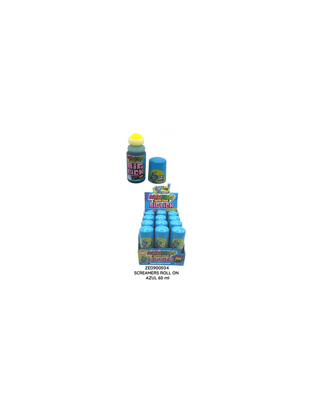 CFV/ROLL ON SCREAMER AZUL 12 UND. C/12