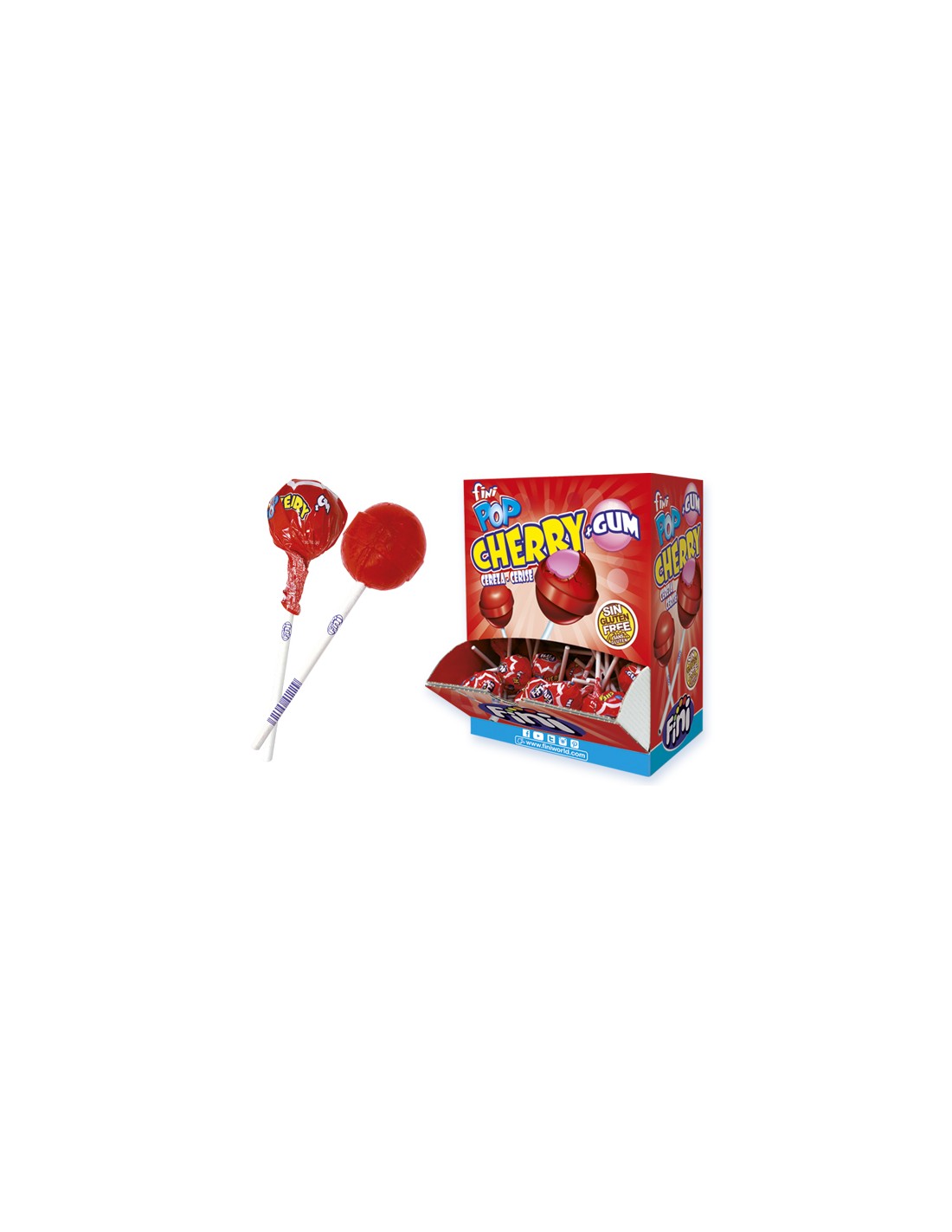 FINI/POP CHERRY 100 UND. C/6