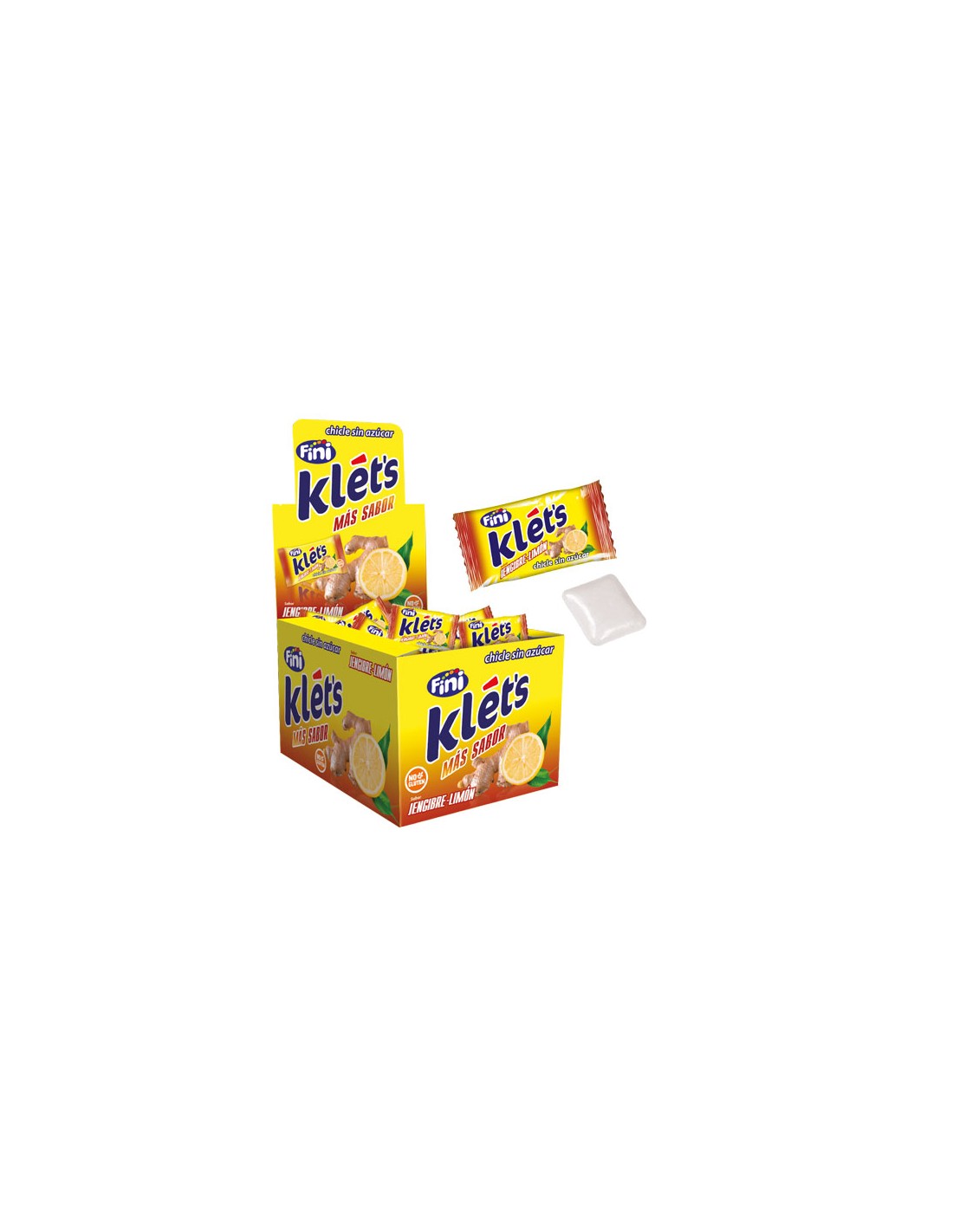 FINI/KLETS JENGIBRE LIMON S/A 200 UND. C/6