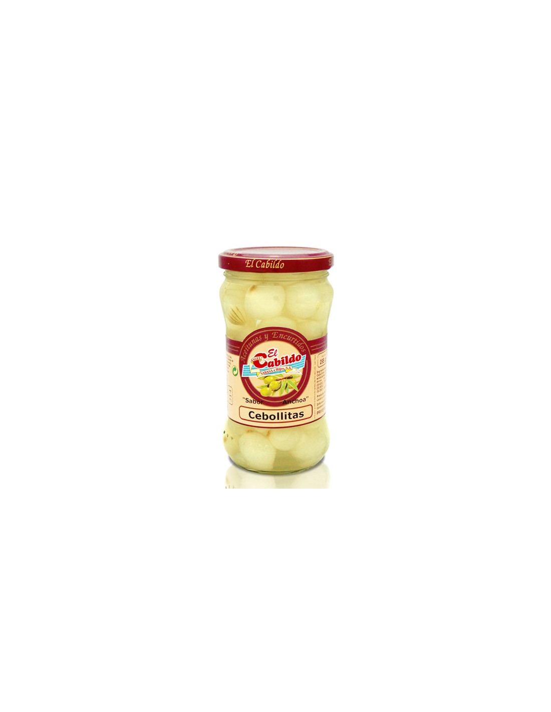 CABILDO/S-314 CEBOLLETA SABOR ANCHOA 12X160 GRS.