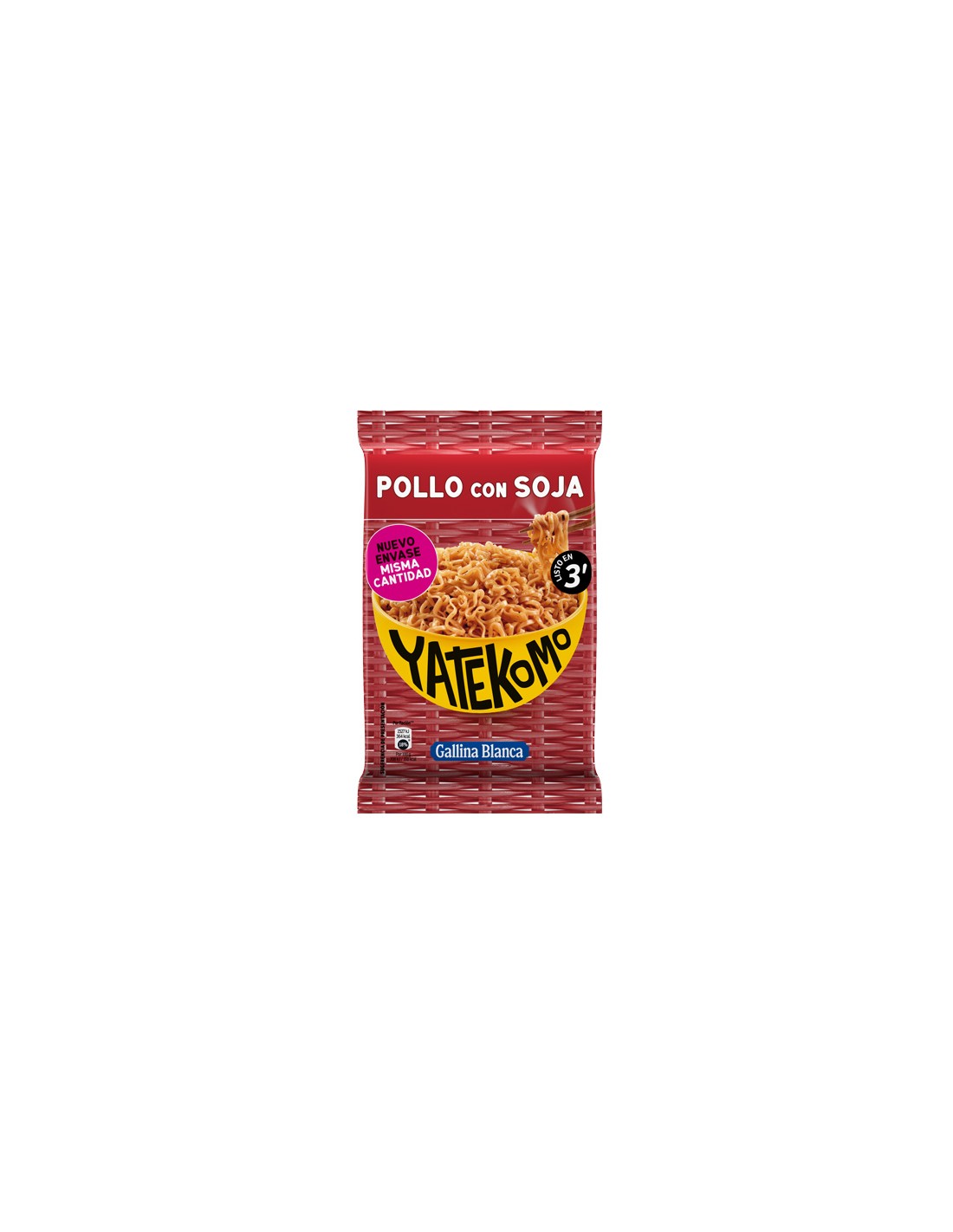 BAG YATEKOMO POLLO CON SOJA 11 UND.