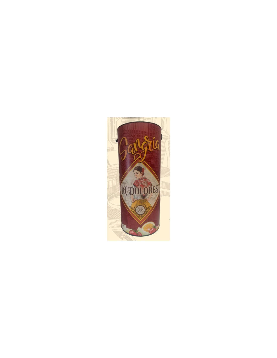 CANISTER SANGRIA LA DOLORES 3 LITROS C/4