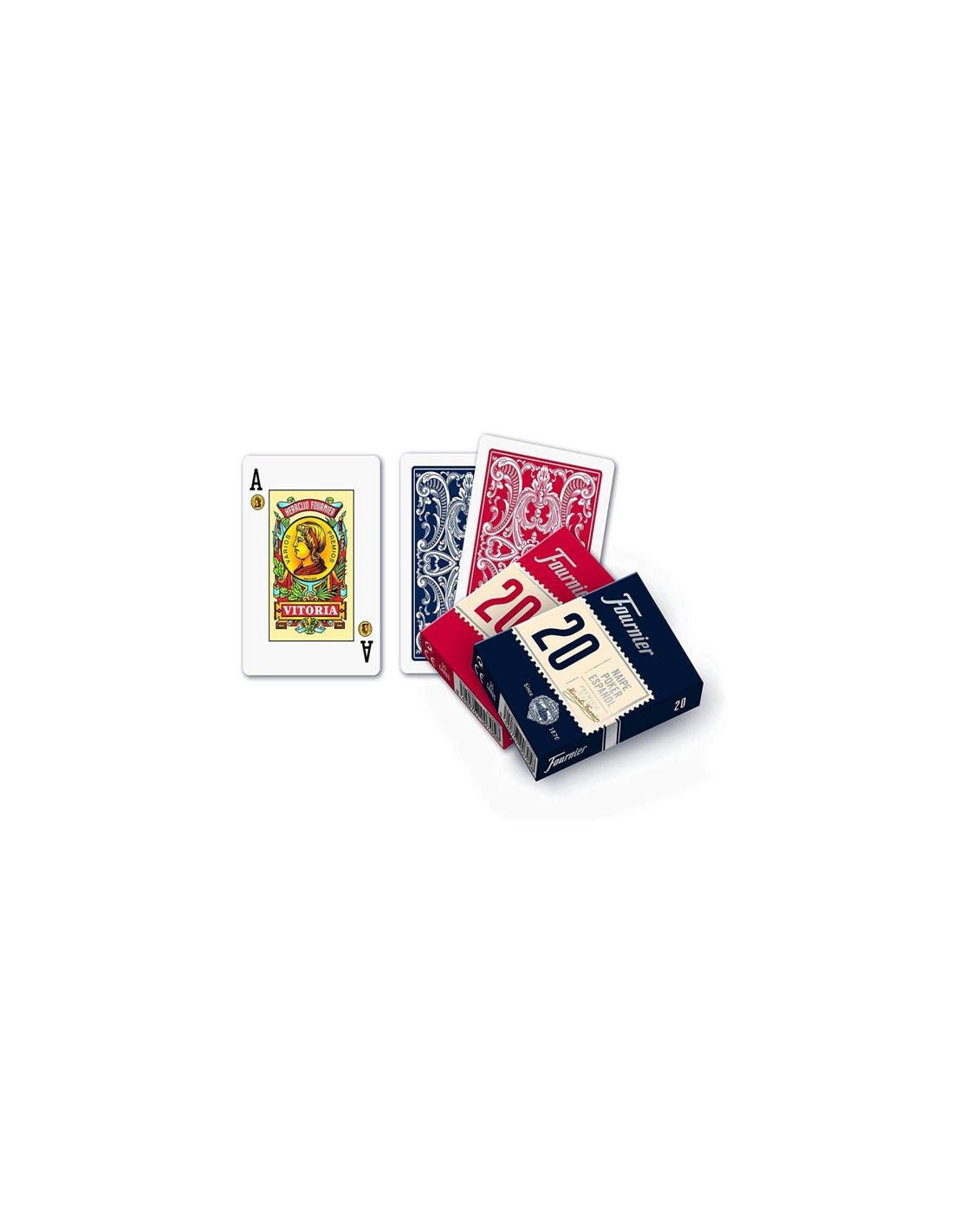 BARAJA RABINO Nº 20- 55 CARTAS - 12 JUEGOS