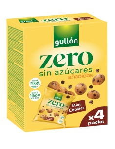 GULLON/MINI COOKIES ZERO 160 GR x 8 UDS