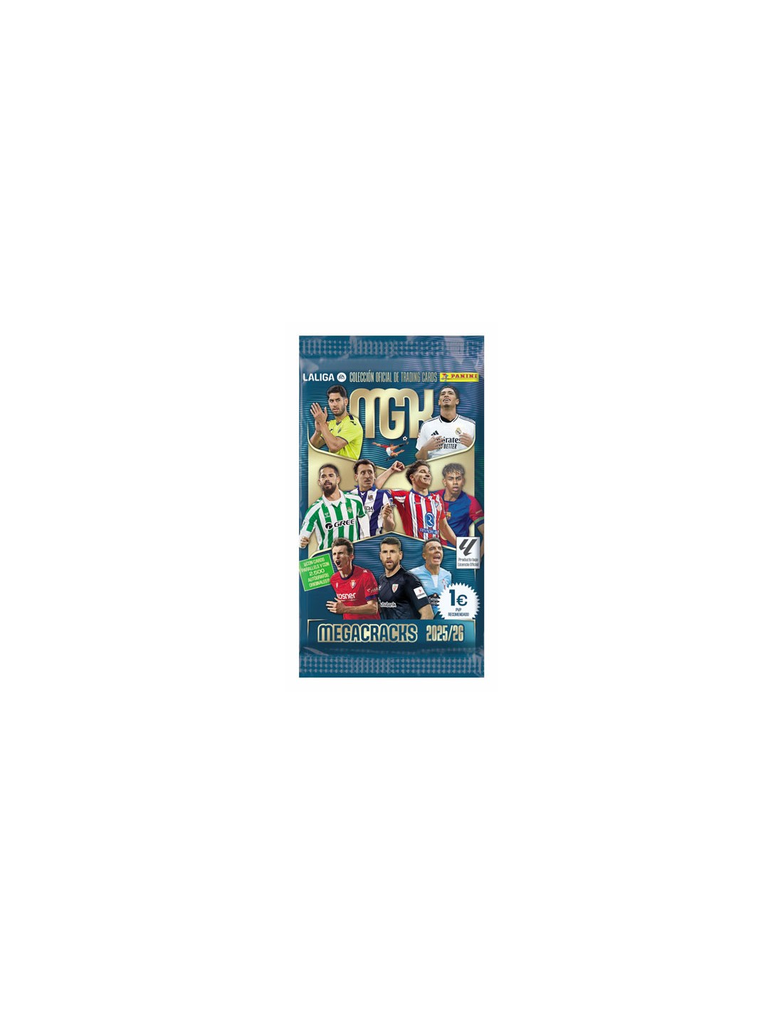 PANINI/SOBRES MEGACRACKS 25-26 1E 50 UND. C/12
