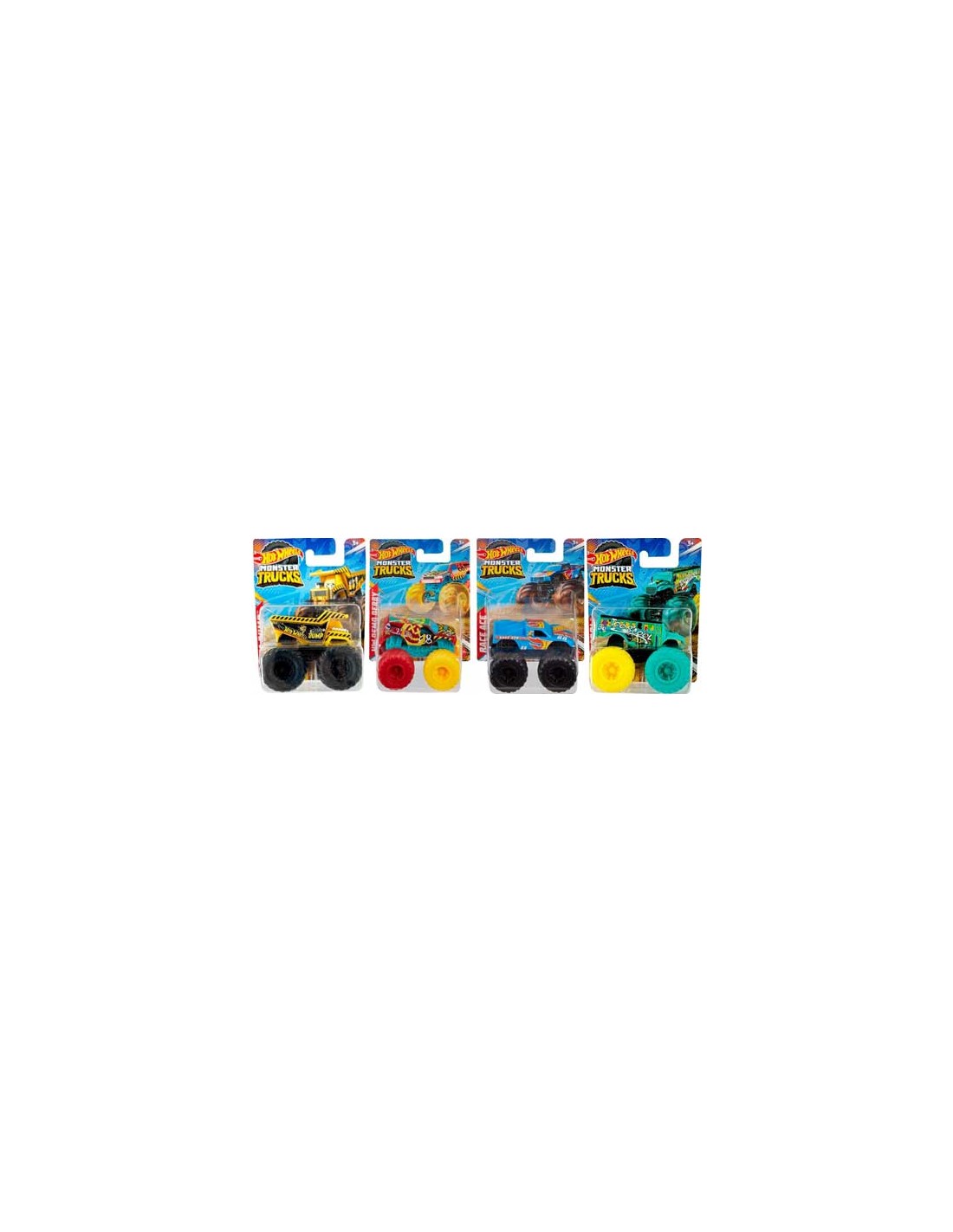 PANINI/HOT WHEELS MINI MONSTER TRUCKS 2,99E 36 UN.