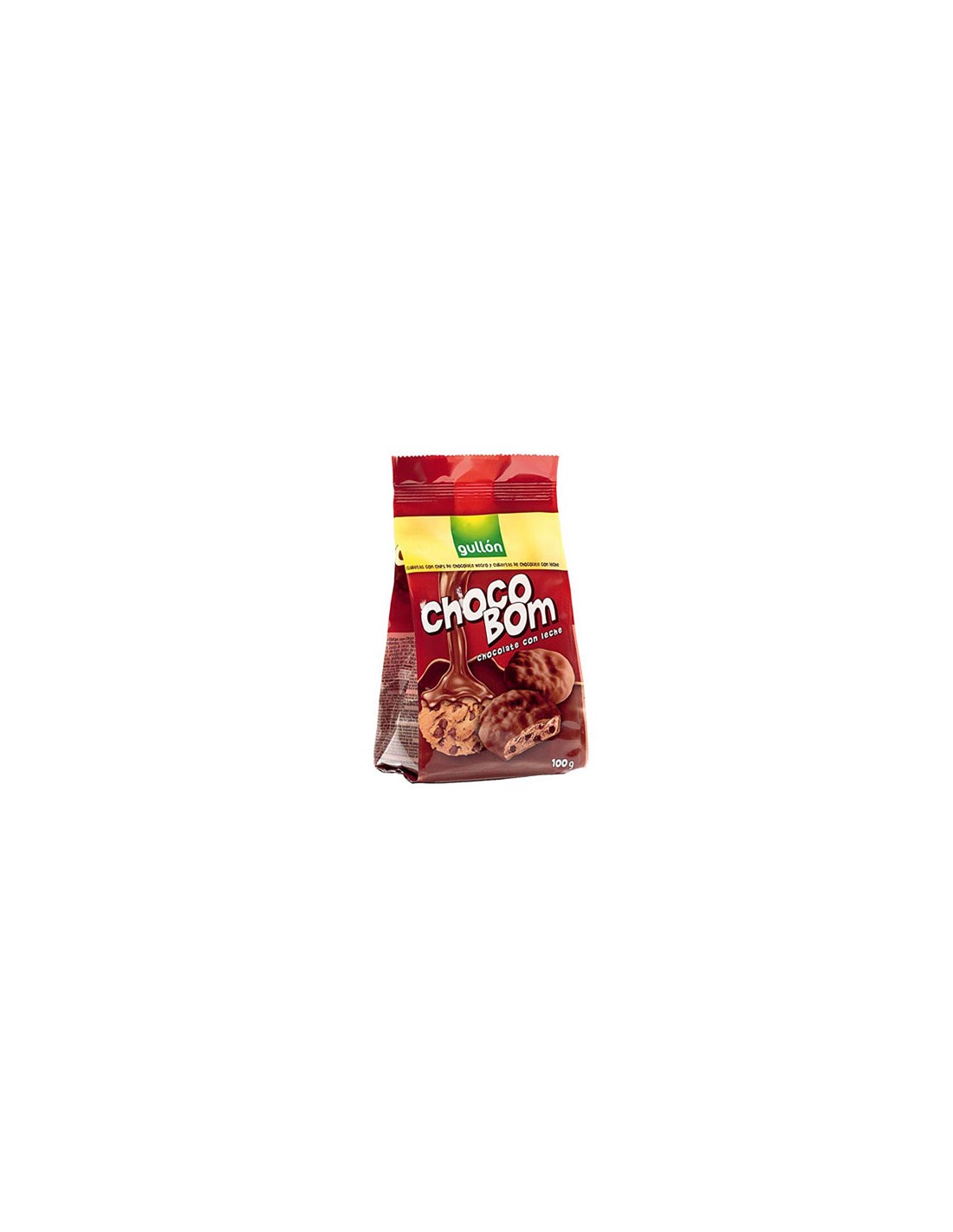GULLON/CHOCO BOM CHOCO LECHE 100 GRS. X 12 UND.