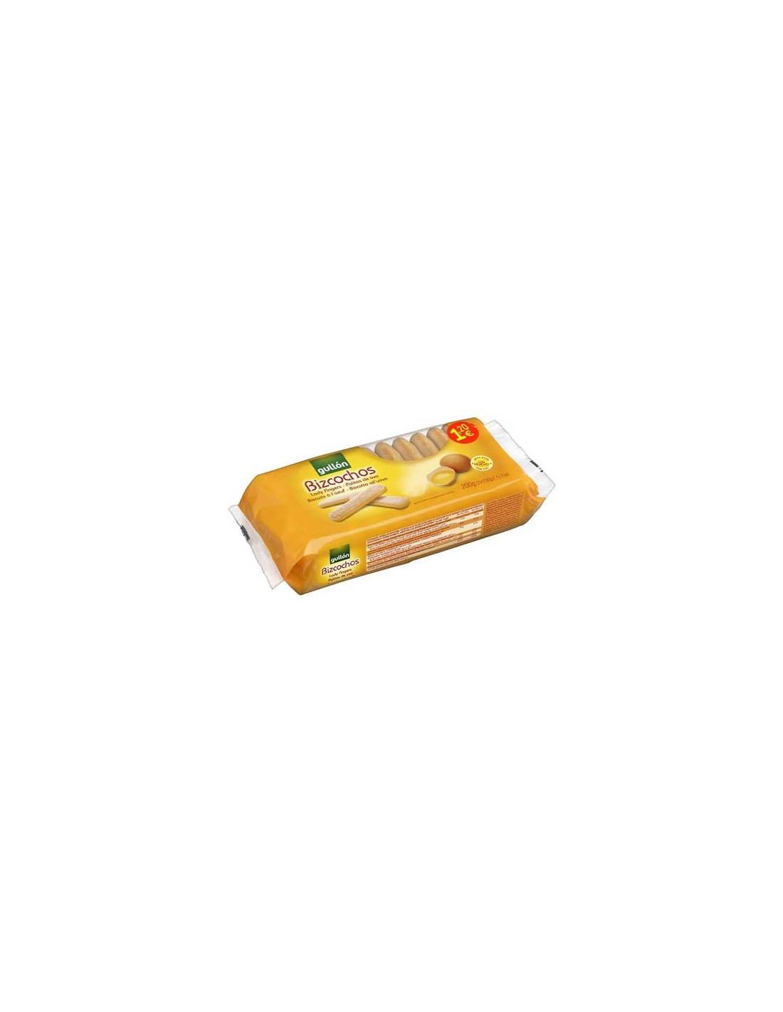 GULLON/BIZCOCHO 1,20 E - 12 X 200 GRS.