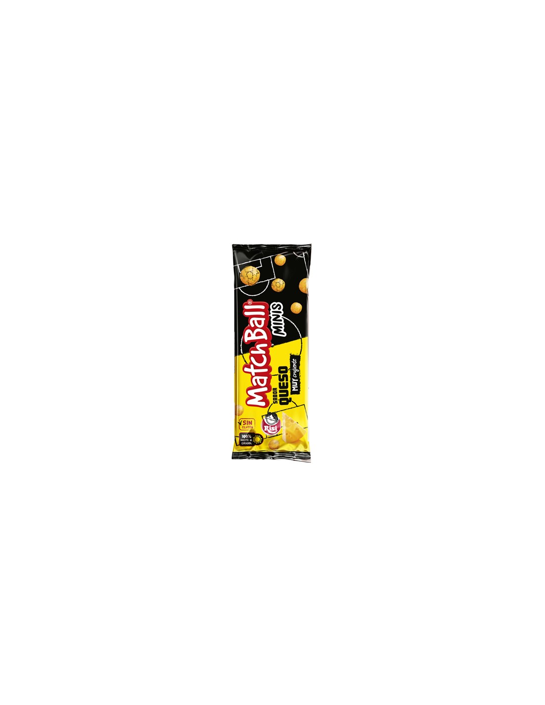 RISI/MINIS MATCHBALL CHEESE 27 GRS. X 24 UND.