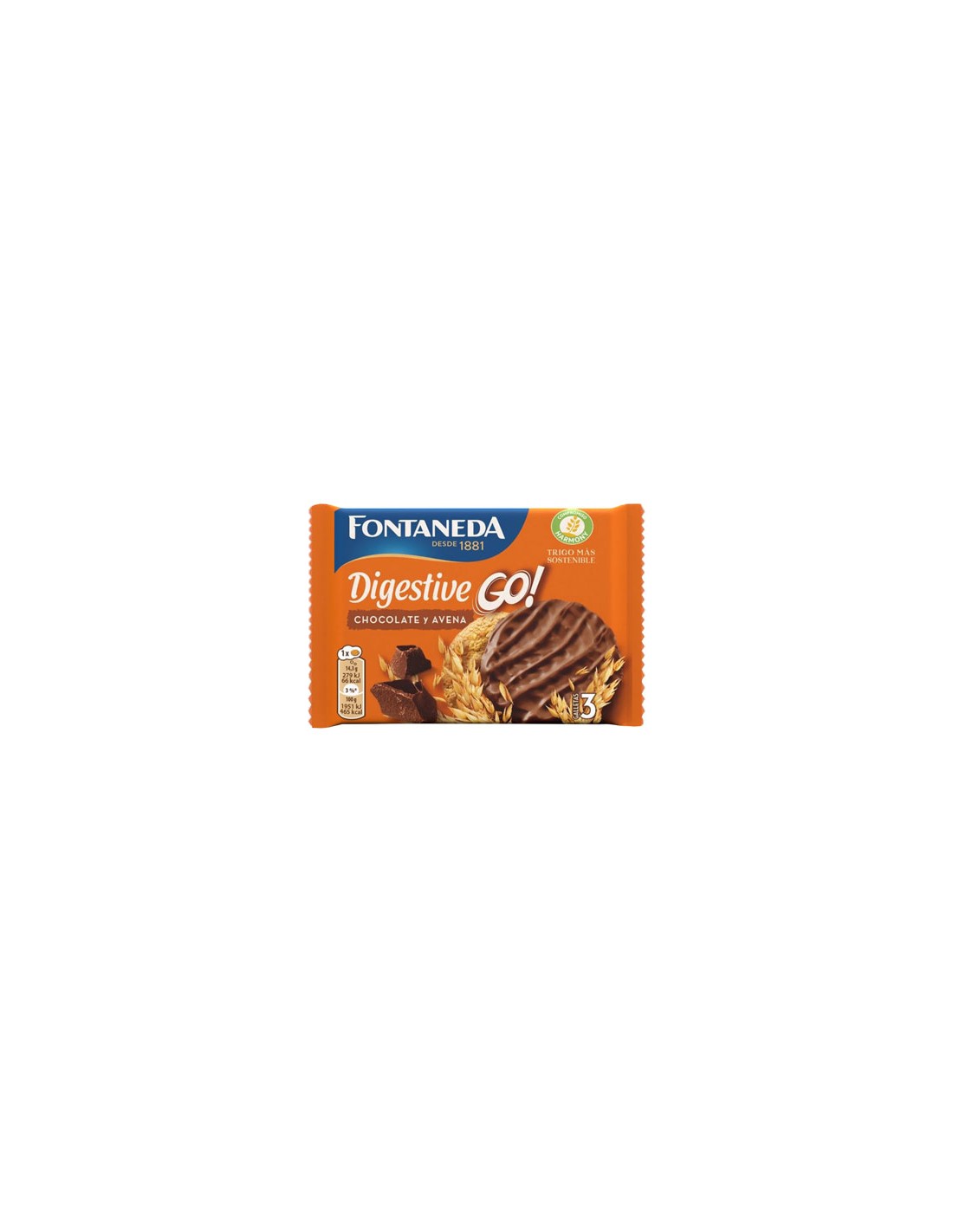 MOND/FONTANEDA DIGESTIVE CHOCOLATE 36 UND.