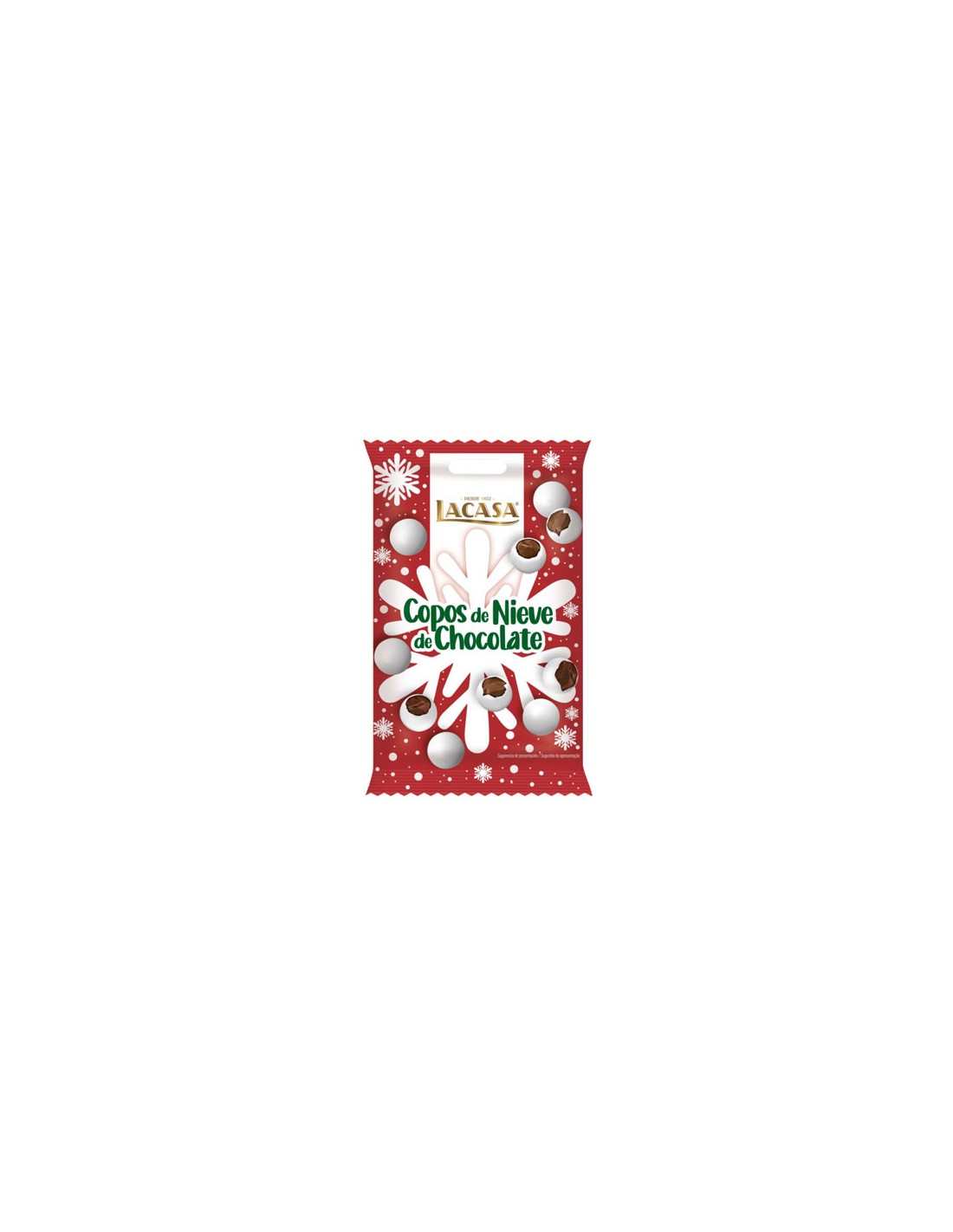 LACASA/COPOS NIEVE CHOCO KG. C/4