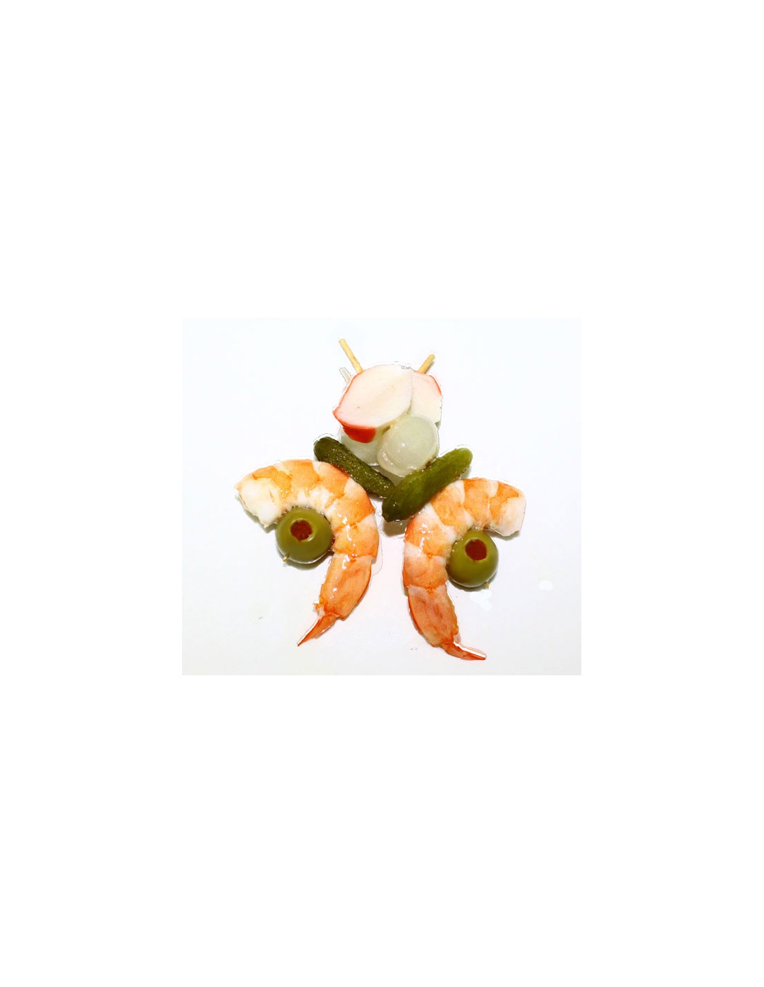 ALSUAL/BANDERILLA LANGOSTINO-SURIMI 20 UND. C/4