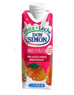 DON SIMON FRUTA LECHE MULTIFRUTAS ZERO 24 X 0,330