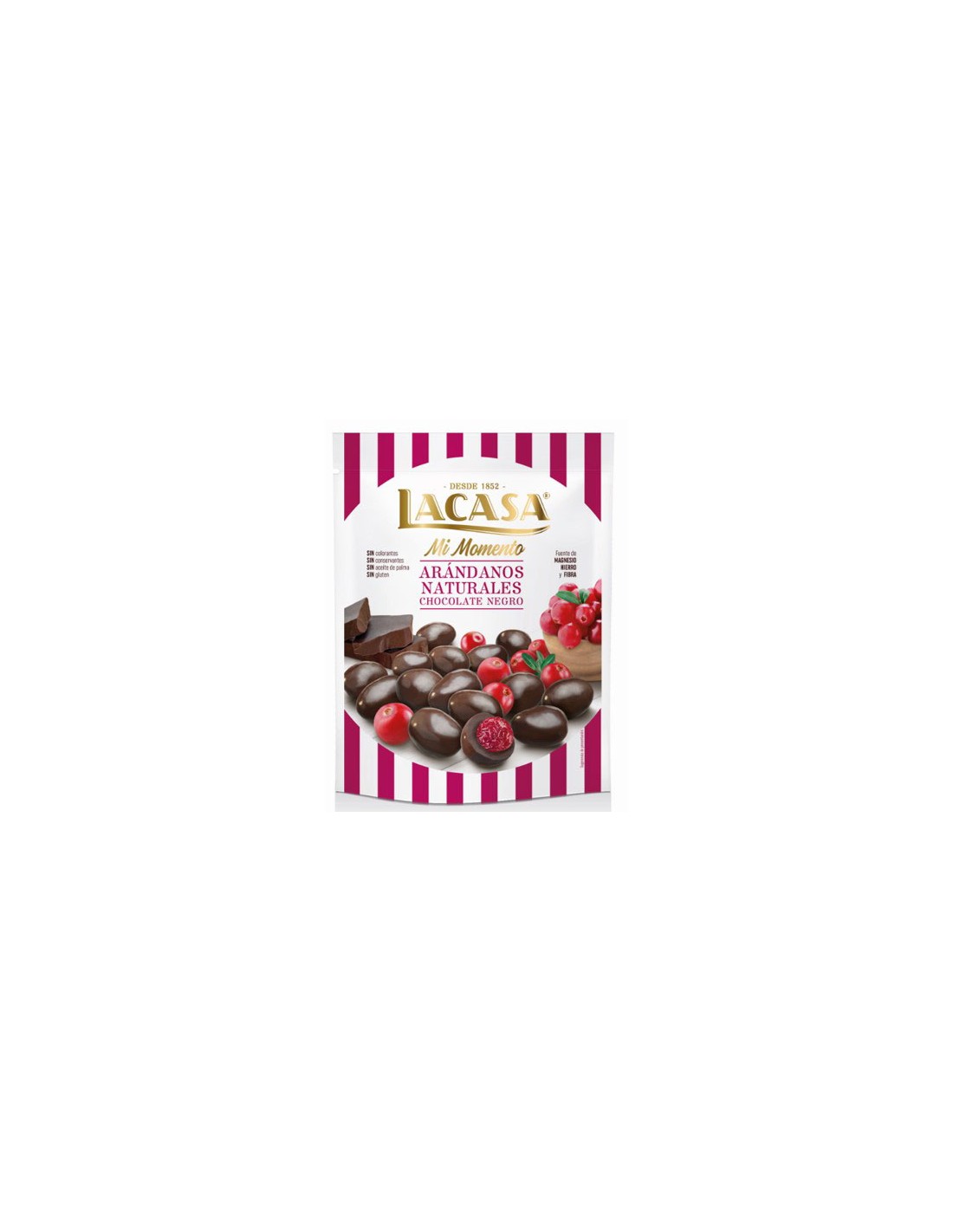 LACASA/DOYPACK ARANDANO CHOCO NEGRO 9 X 125 GRS.