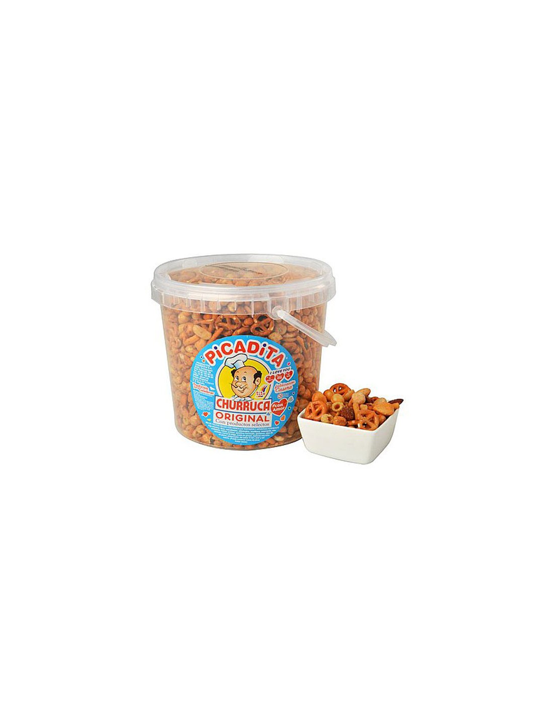 CHURR/CUBO PICADITA ORIGINAL 1,5 KG.
