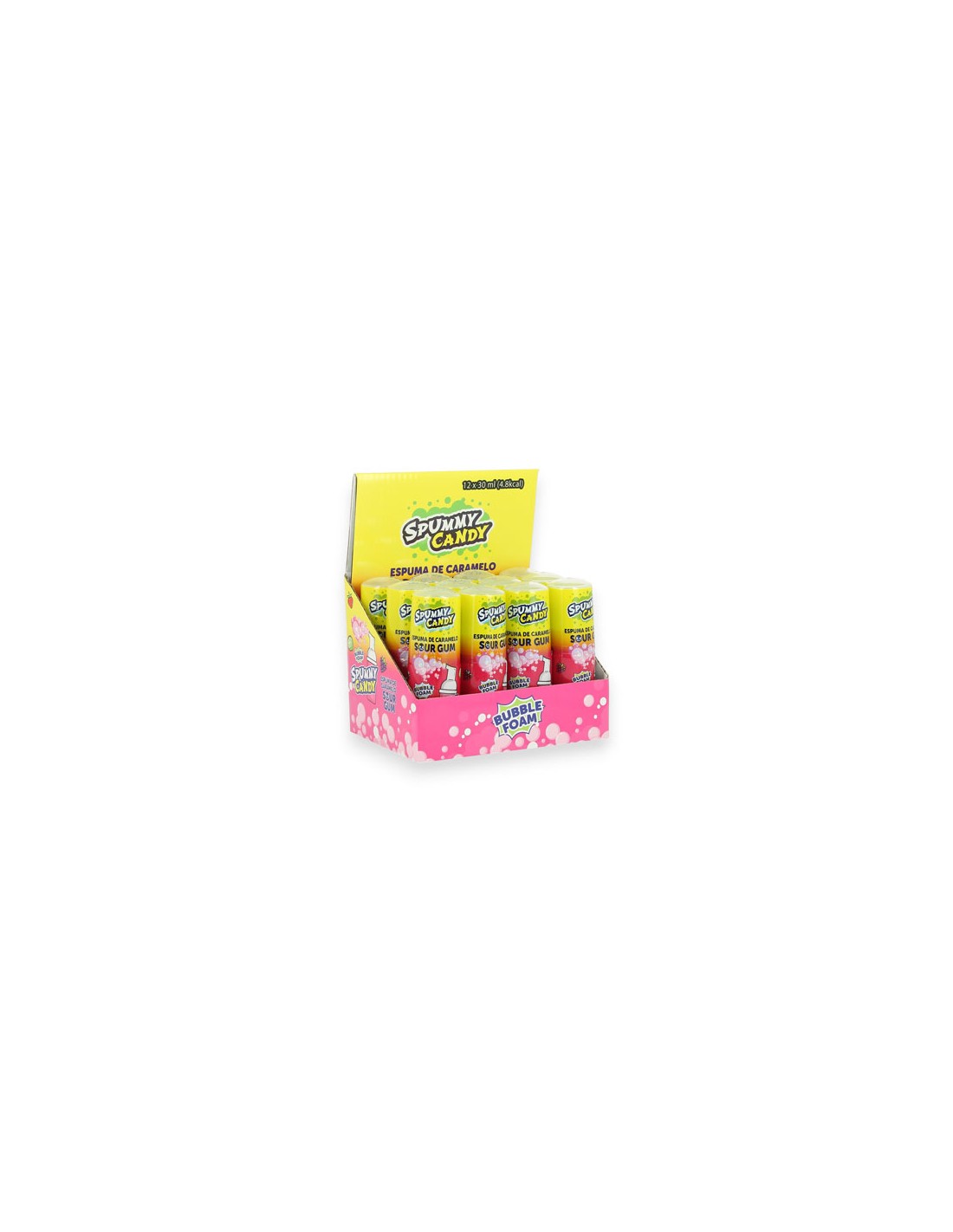 SPUMMY CANDY SOUR GUM 12 UND. C/12