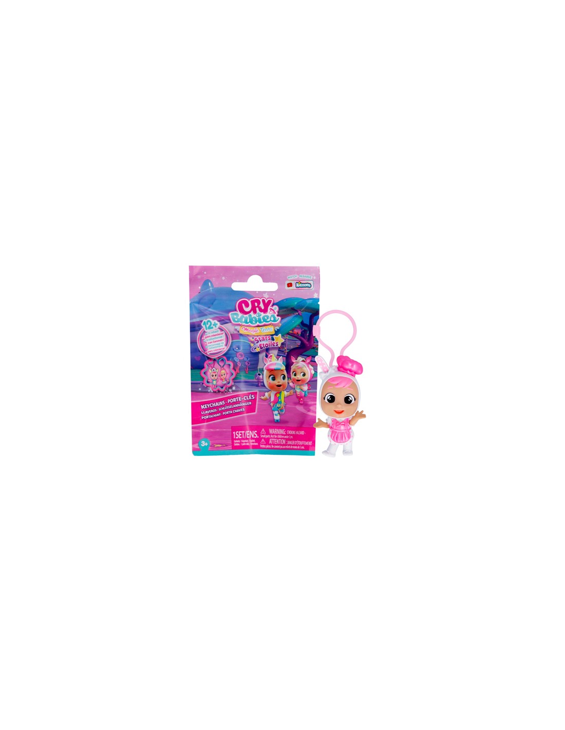 PANINI/LLAVEROS BEBES LLORONES EXP. 3,99  - 12 UD