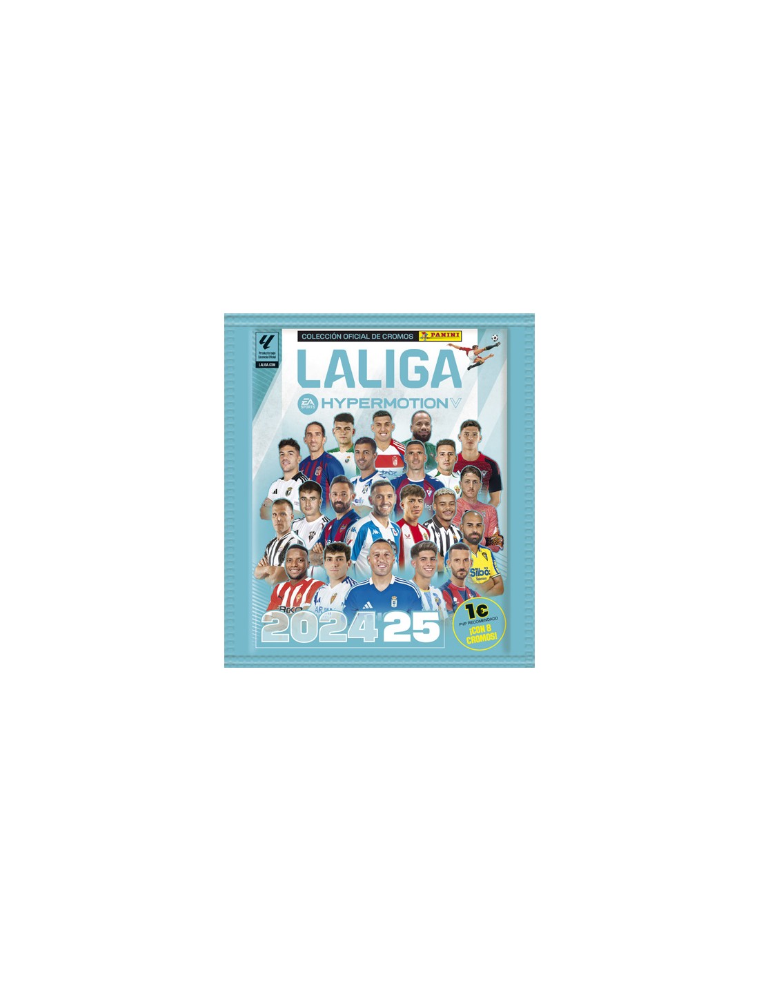 PANINI/SOBRES LA LIGA HYPERMOTION 24/25 50U 1 C/8