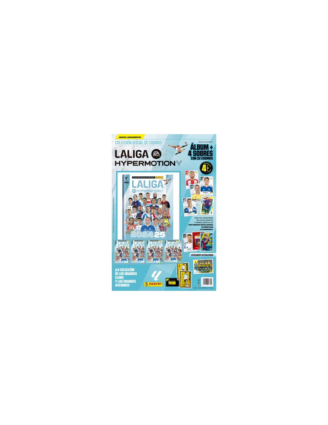 PANINI/CARTON LA LIGA HYPERMOTION 24/25 4 C/32