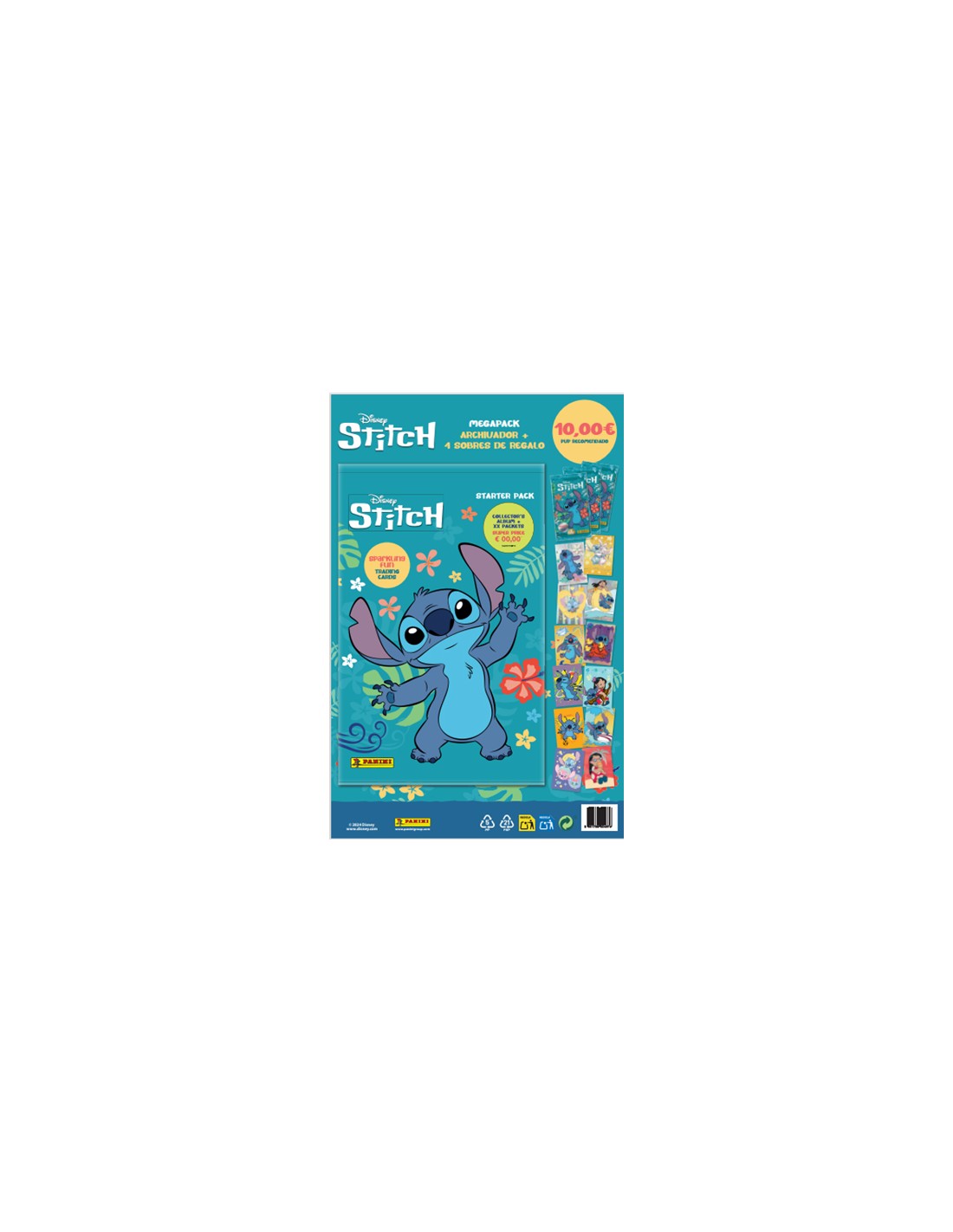 PANINI/CARTON STITCH DISNEY TC 10 C/16