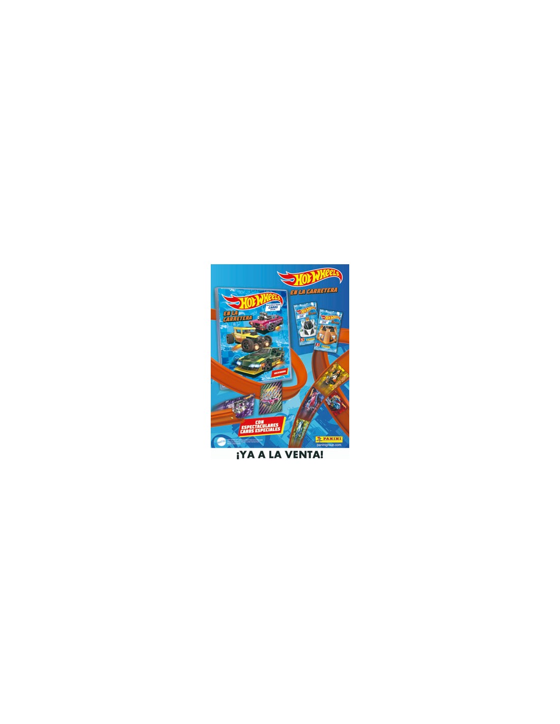 PANINI/SOBRES HOT WHEELS TC 1 24 UND.