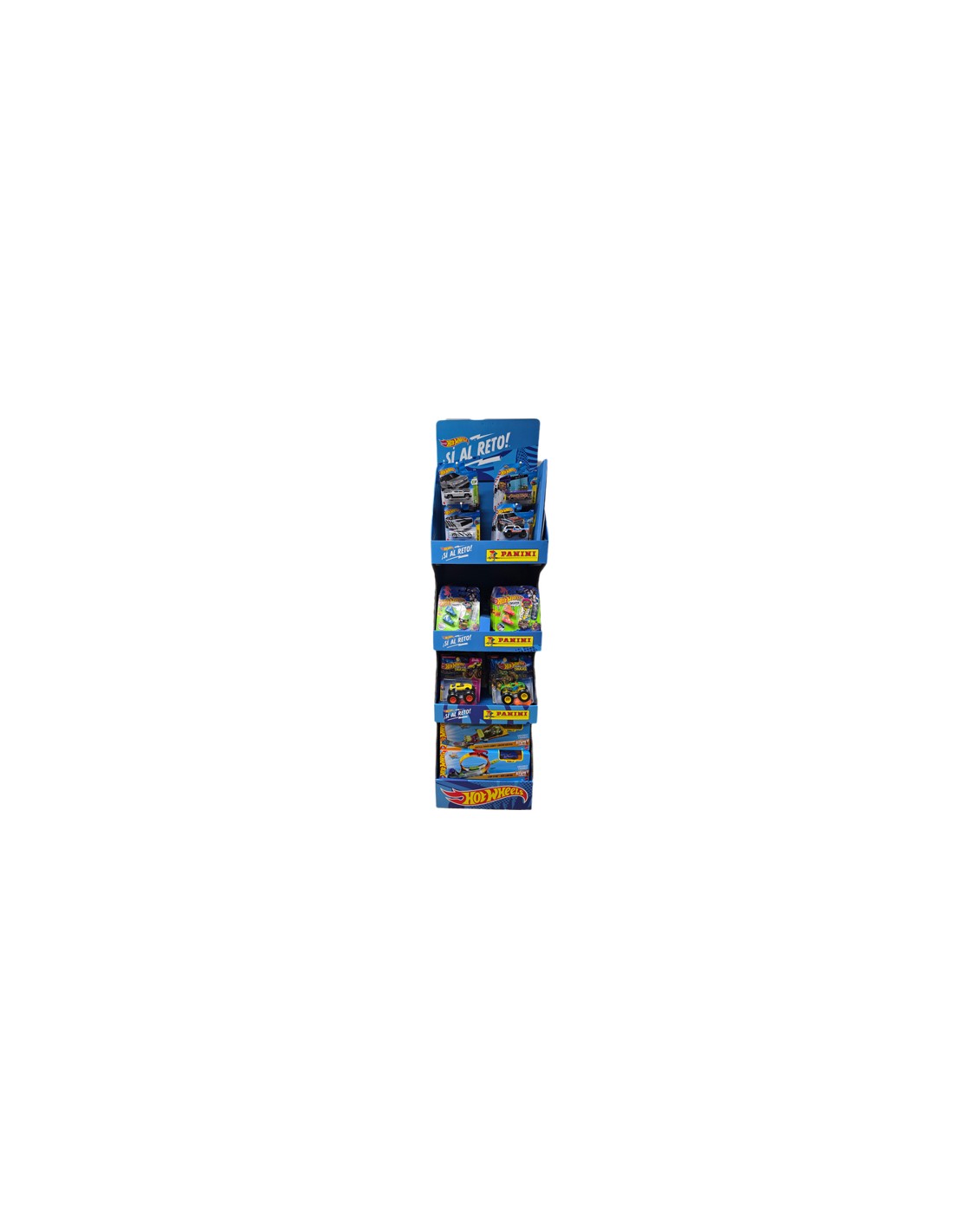 PANINI/EXPOSITOR PREPACK HOT WHEELS 54 UND.