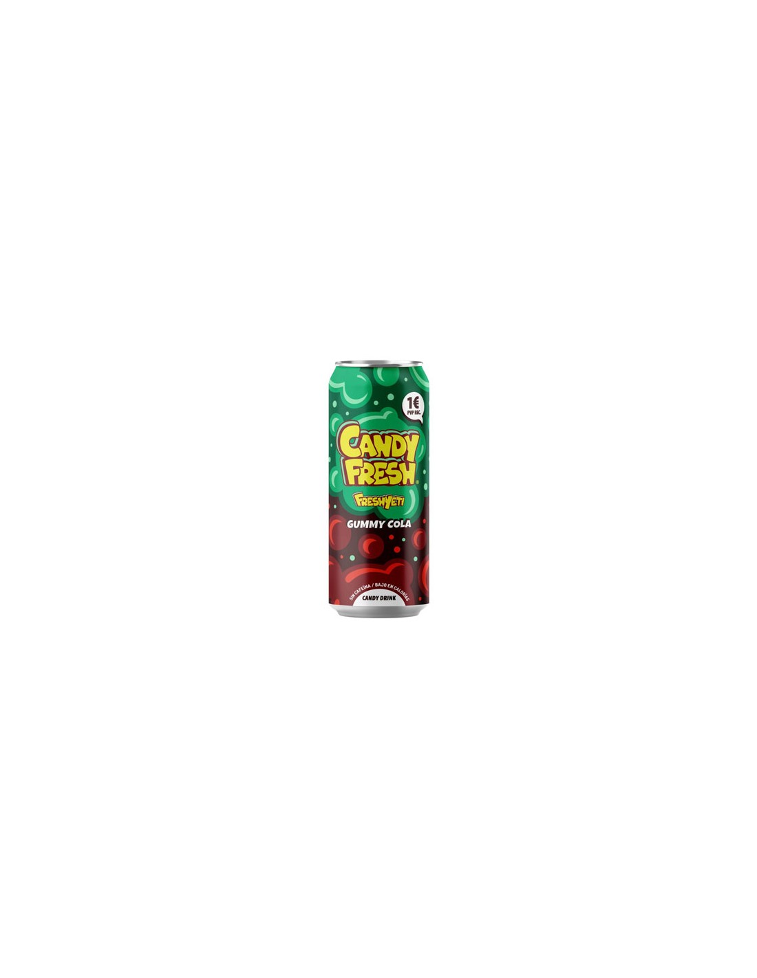 CANDYFRESH GUMMY COLA 24 X 0,50 CL. 1E