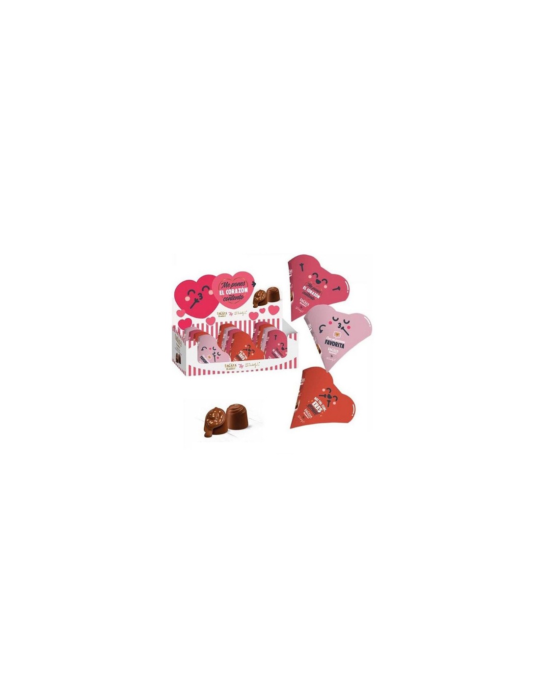 LACASA/BOMBON CORAZON MR. WONDERFUL 60 GRS 12 UND.