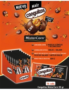 LACASA/CONGUITOS MR. CORN  14 UND. x 55 GR