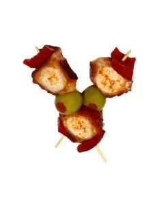 ALSUAL/BANDERILLA PULPO EXTRA 20 UND. C/4