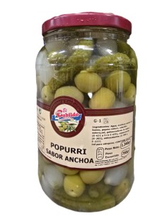 CABILDO/POPURRI 1/4 SABOR ANCHOA 6 UND.