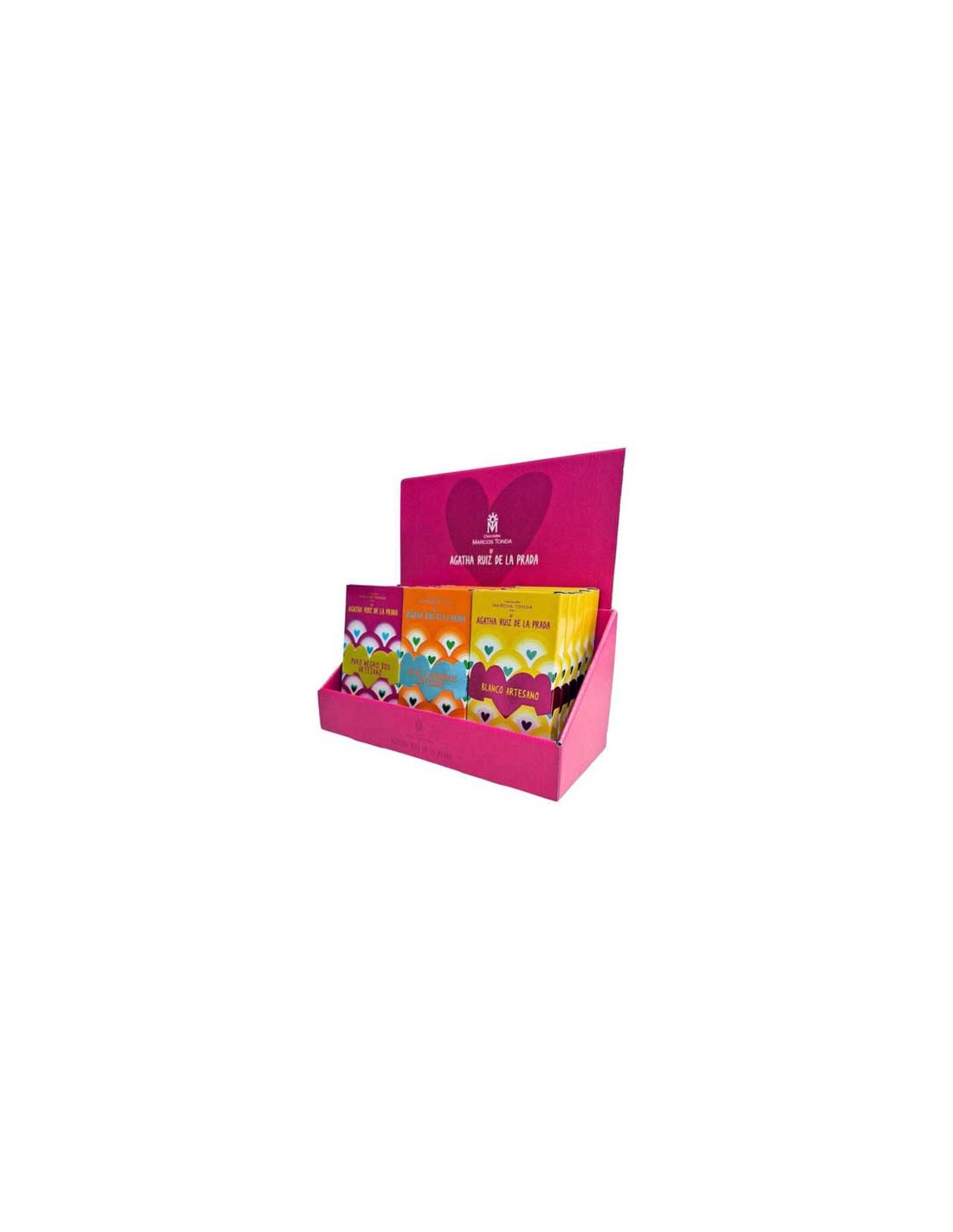 AGATHA/EXPOSITOR TABLETAS SURTIDO 21 UND.