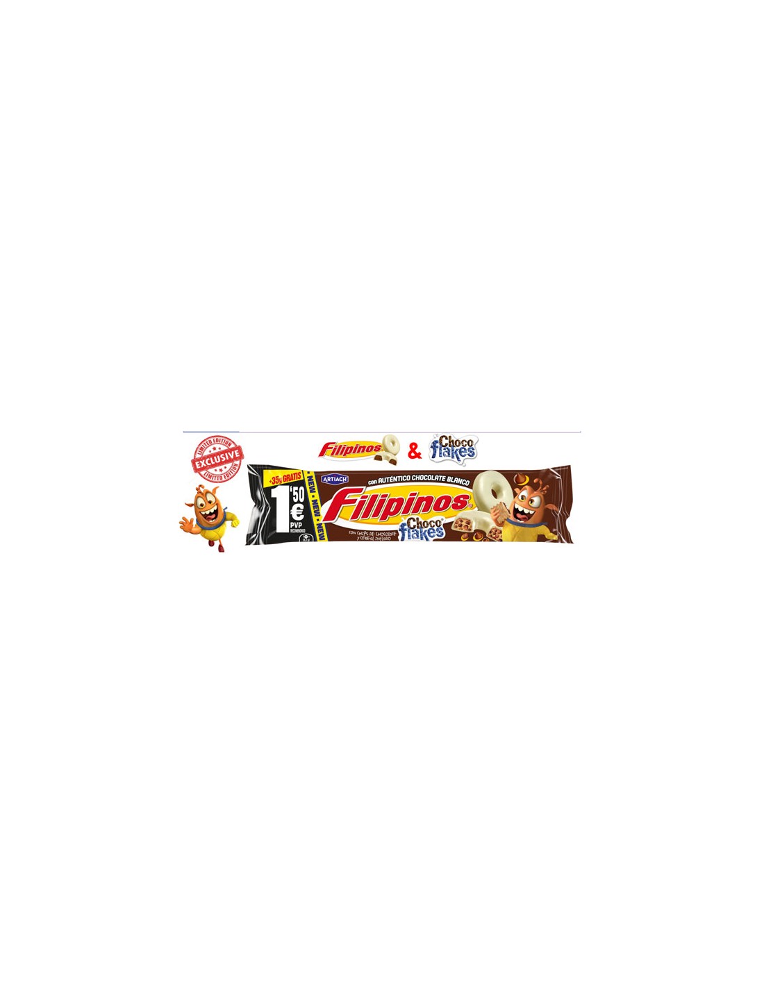 ARTIACH/FILIPINO CHOCO FLAKES 12 X 118 GRS. 1,50E