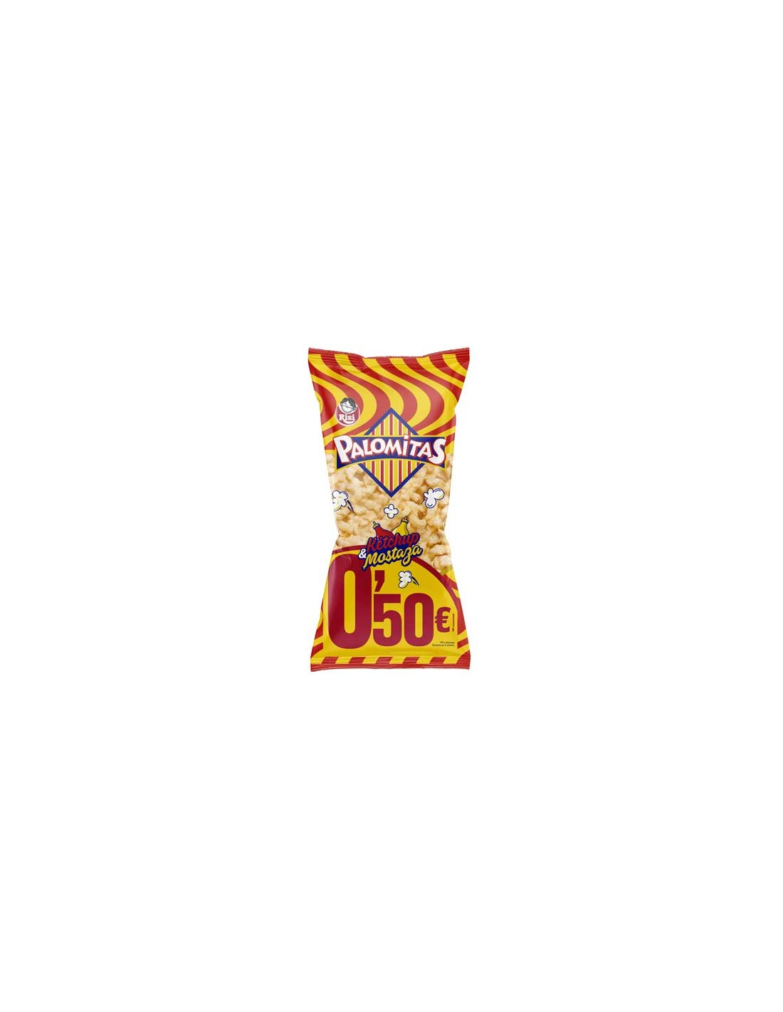 RISI/0,50E PALOMITAS KETCHUP-MOSTAZA 35GR X 30 UN.
