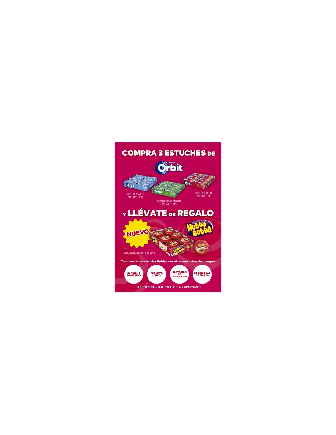 MARS/LOTE 3 ORBIT + HUBBA BUBBA S/C