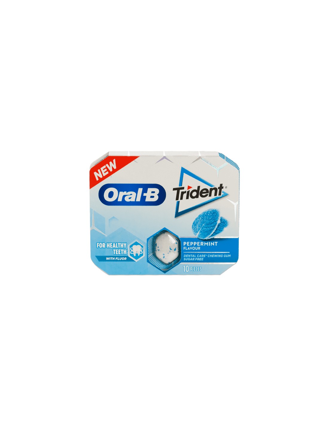 CHUPA/TRIDENT DENTAL CARE  MENTA 12 UND. C/12