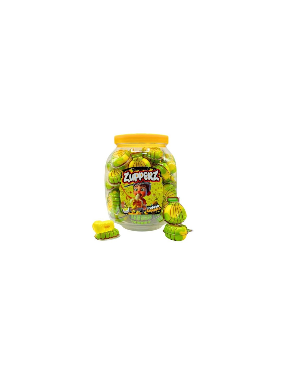 KRC/ZUPPERZ BANANA 50 UND. C/6