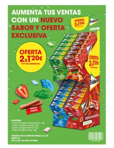 CHUPA/LOTE TRIDENT 2 X 1,20E