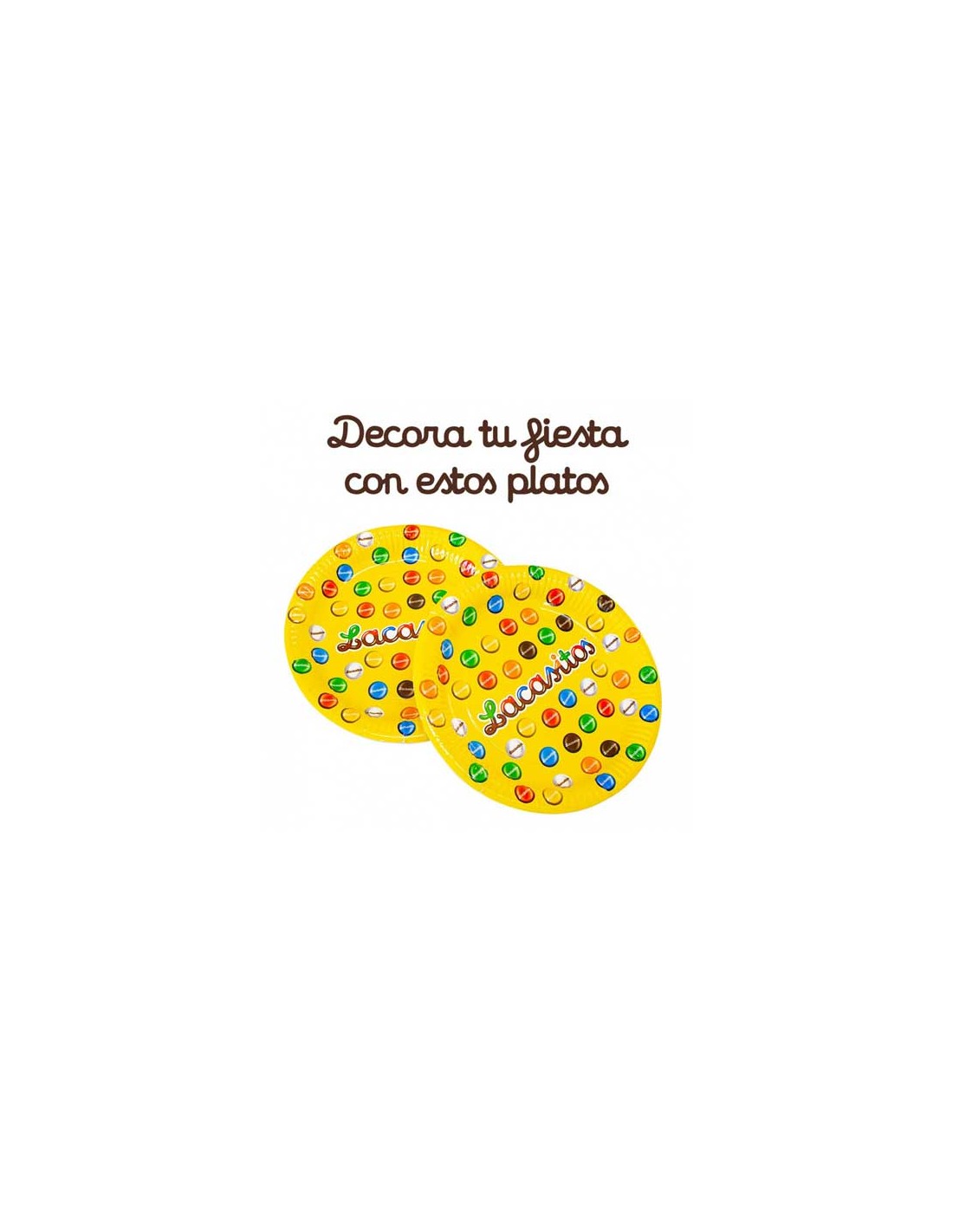 LACASA/PLATO CAMPANADAS 8 UND.