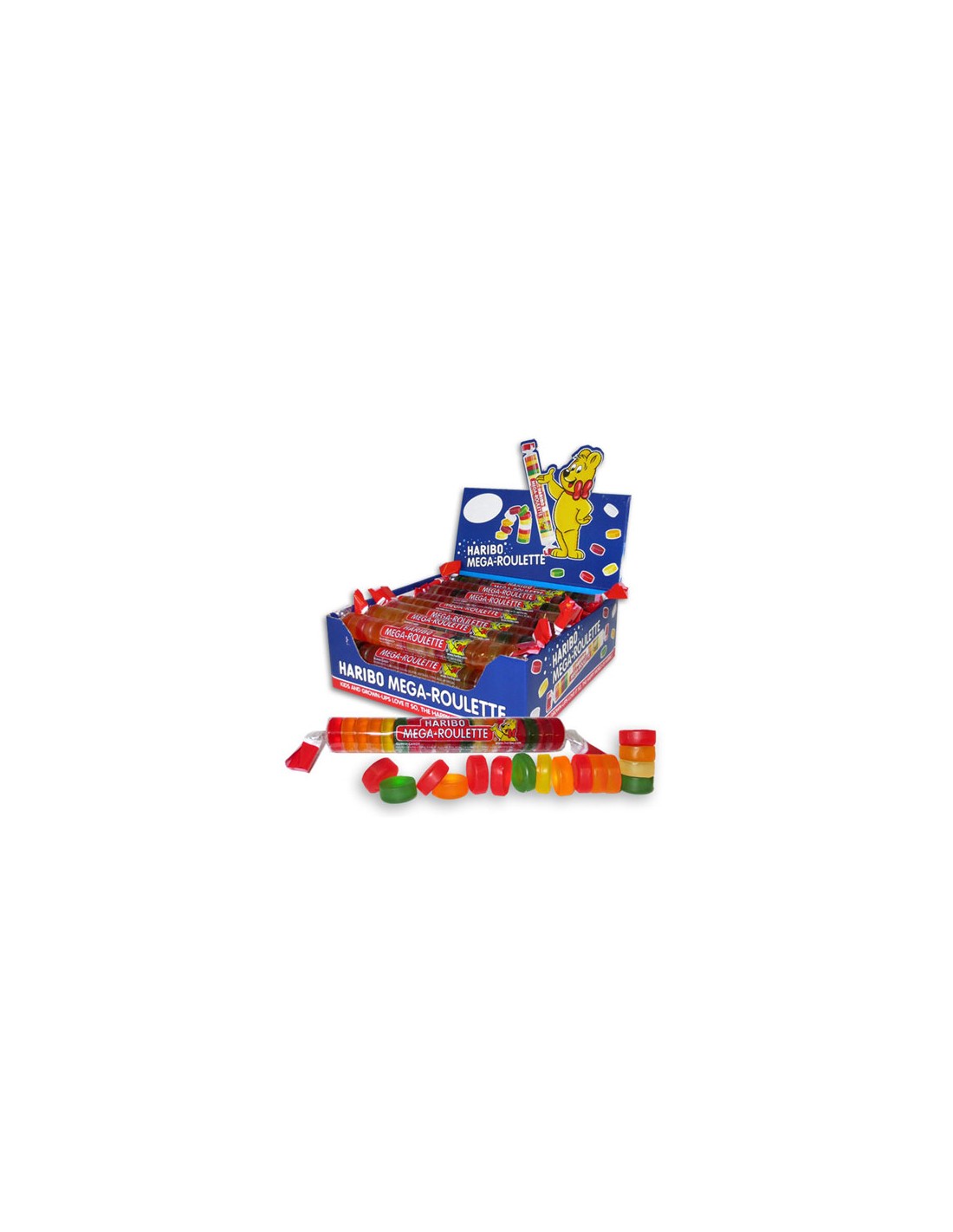 HARIBO/MEGAROULETTE 24 UDS x 45 GRS C/8