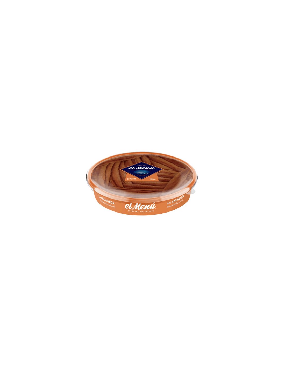 EL MENU/SARDINA ANCHOADA 40/50 FILETES-570 GR. C/8
