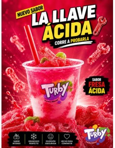 TURBY LLAVE ACIDA SABORIZANTE 0,200 ML. C/70