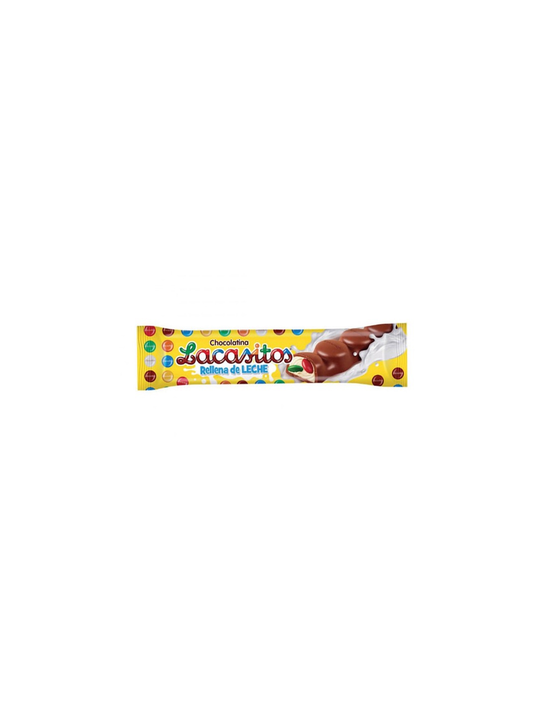 LACASA/CHOC. LACASITOS RELLENA LECHE 15 UN.X 21 GR