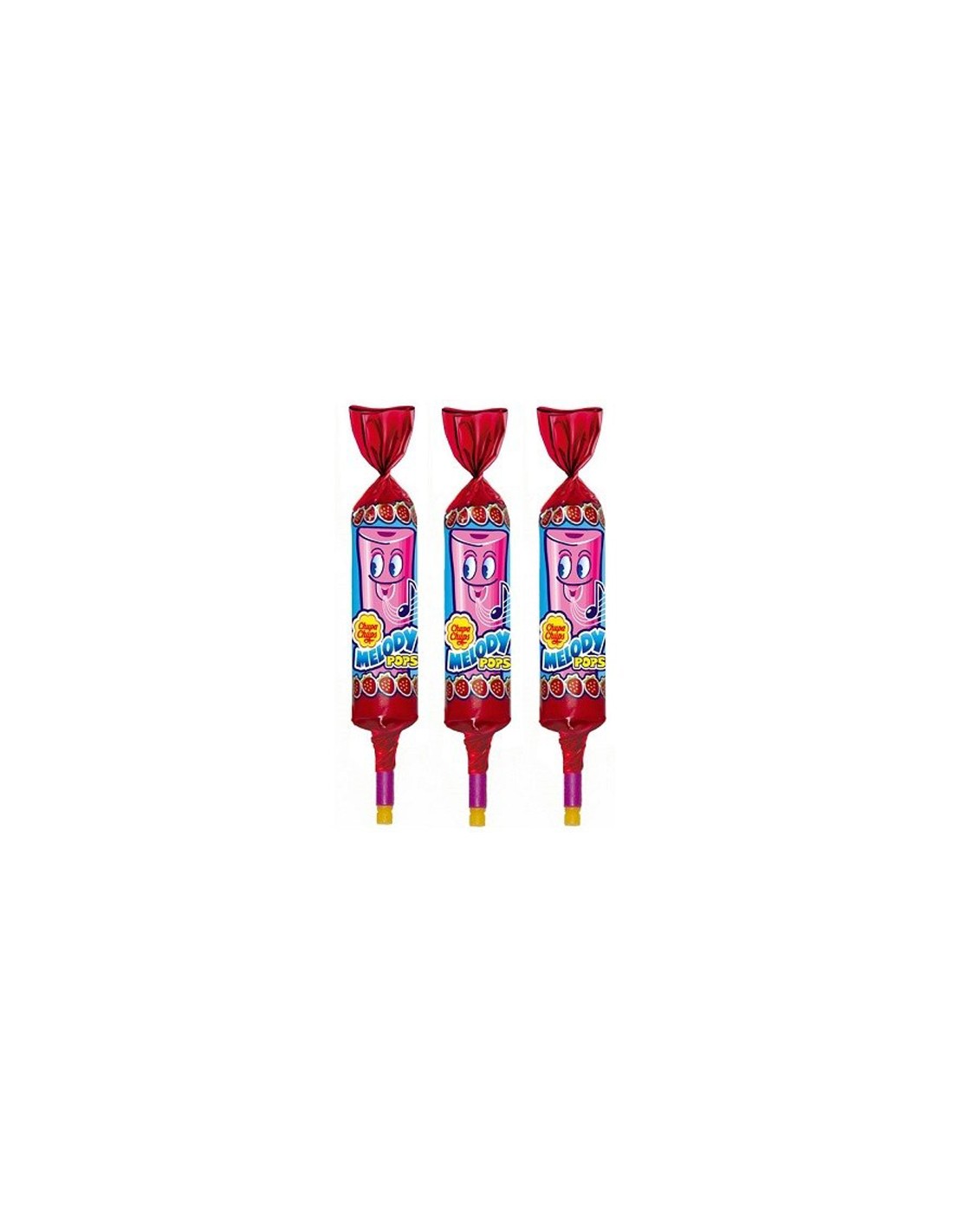 CHUPA/MELODY POP FRESA 48 UD. C/6