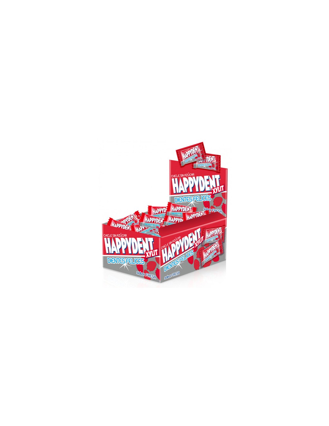 CHUPA/HAPPIDENT 5 FRESA 200 UND. C/20