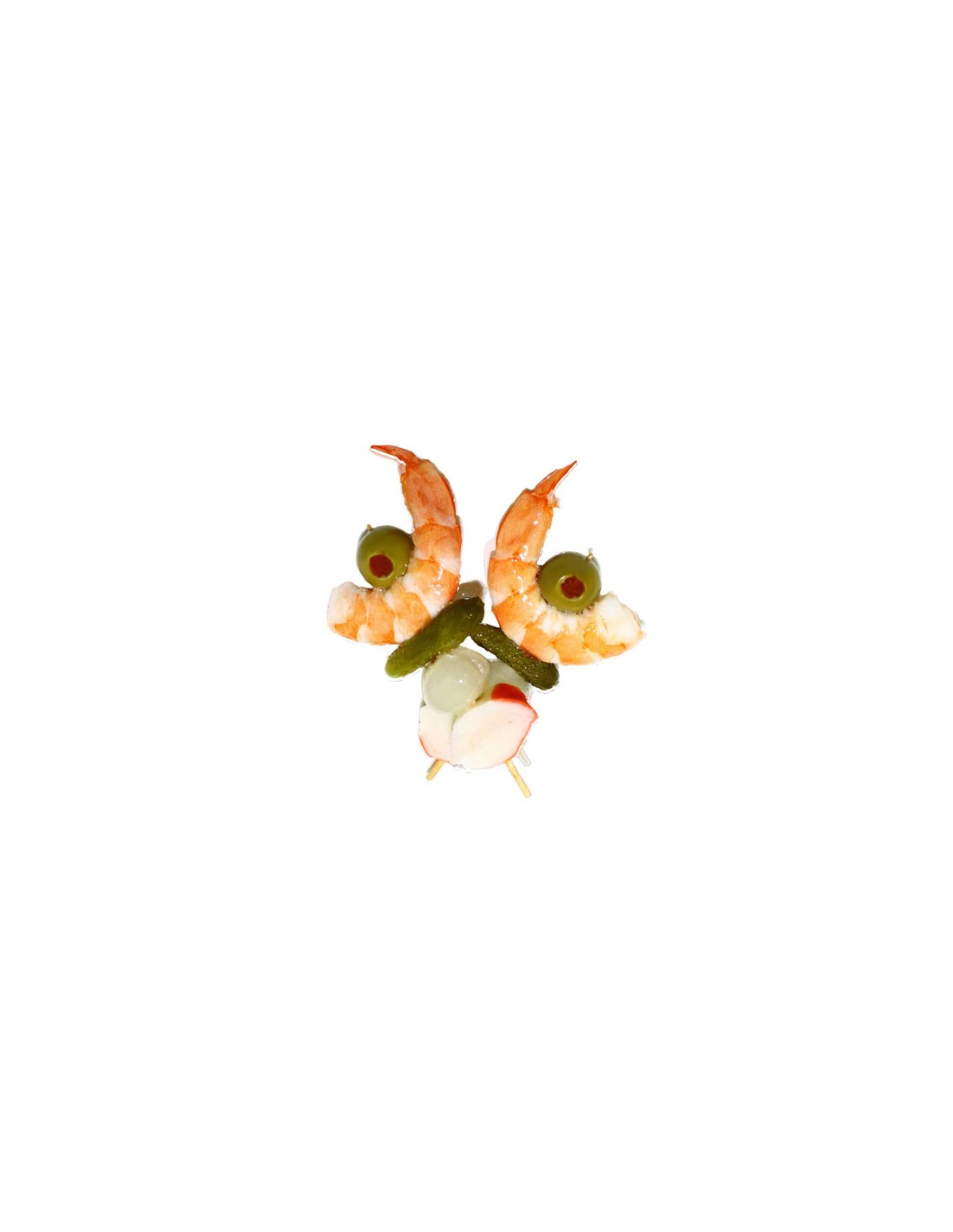 ALSUAL/BANDERILLA LANGOSTINO-SURIMI 20 UND. C/4