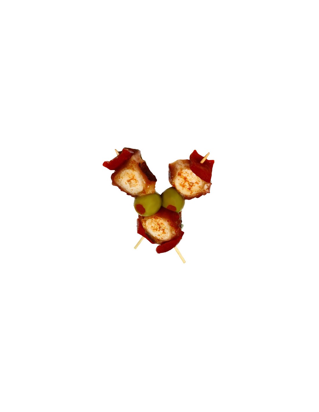 ALSUAL/BANDERILLA PULPO EXTRA 20 UND. C/4
