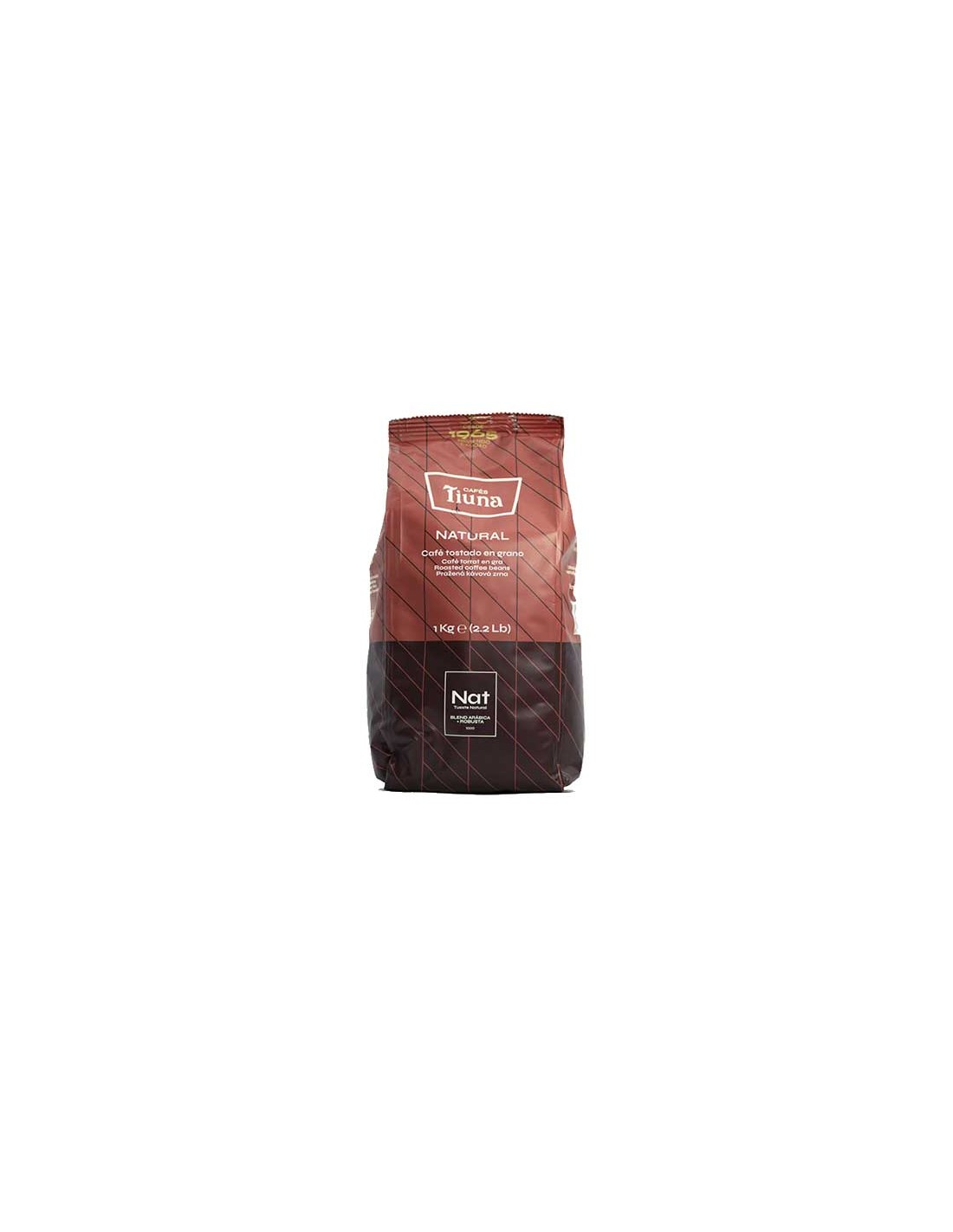 TIUNA KG. CAFE ALTA CREMA  NATURAL C/6